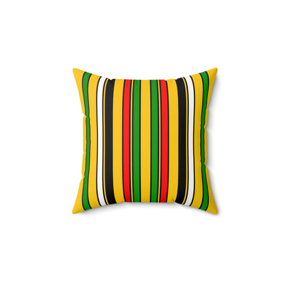 Mozambique Retro Stripes Cushion Pillow