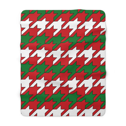 Belarus Retro Houndstooth Blanket Throw