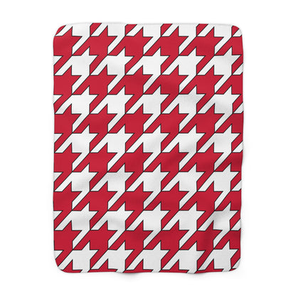 Greenland Retro Houndstooth Blanket Throw