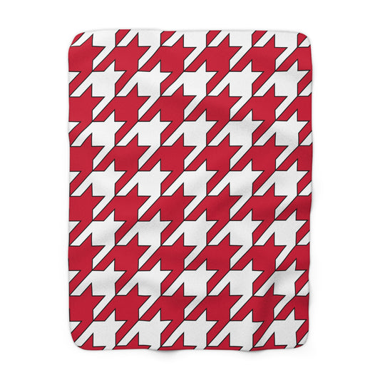 Greenland Retro Houndstooth Blanket Throw
