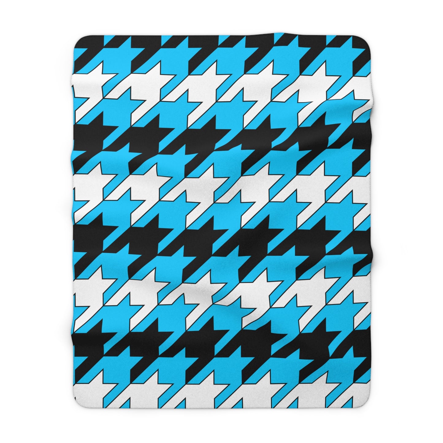 Botswana Retro Houndstooth Blanket Throw
