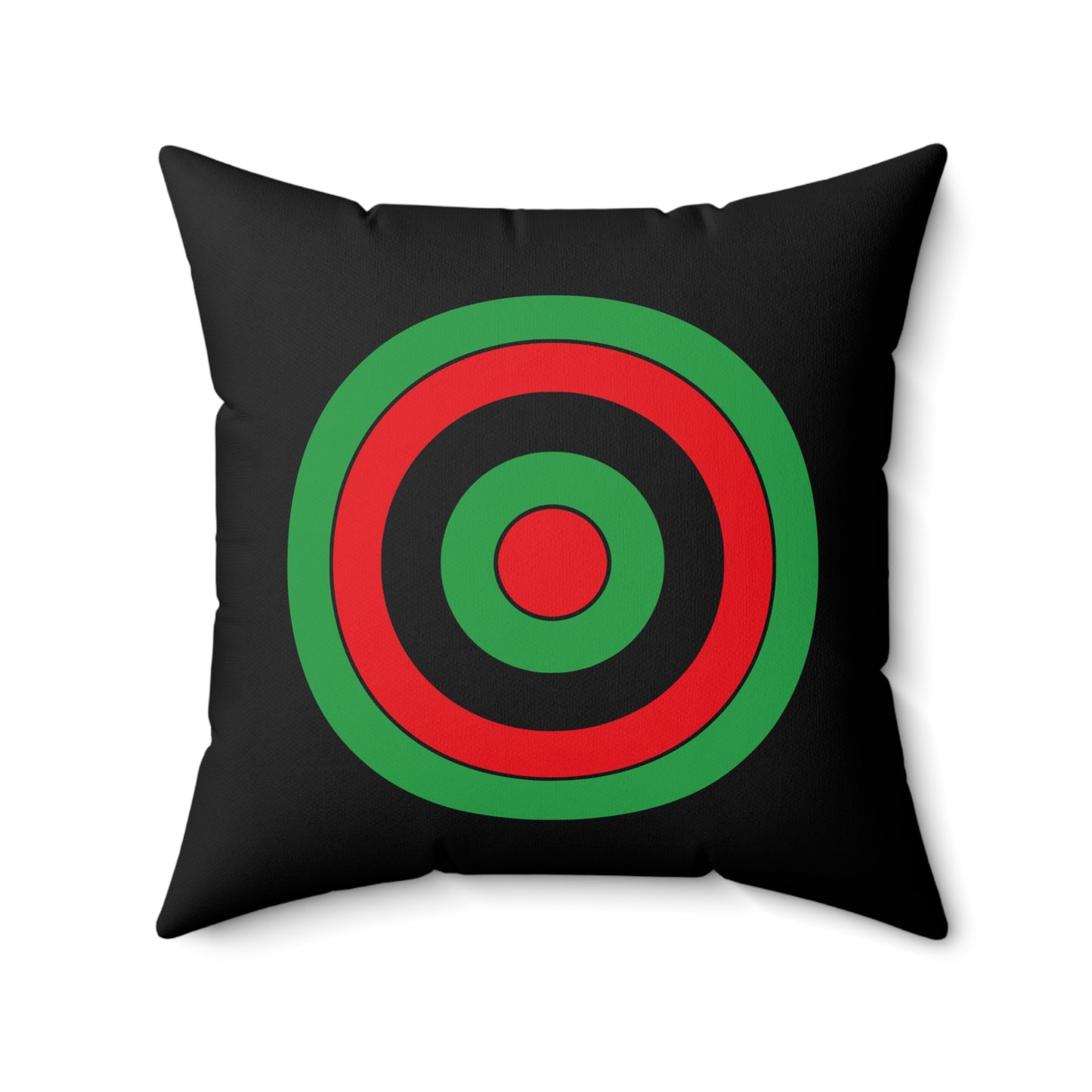 Libya Retro Target Cushion Pillow