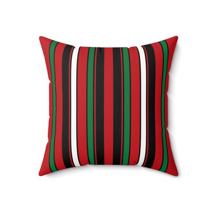 Western Sahara Retro Stripes Cushion Pillow