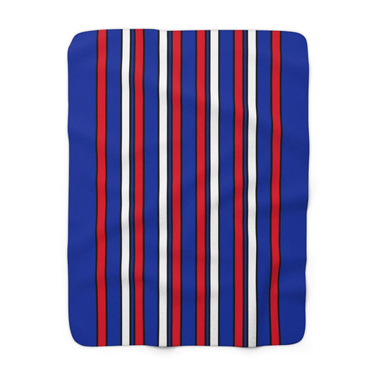 Cambodia Retro Stripes Blanket Throw
