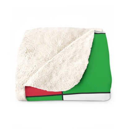 Wales Retro Check Blanket Throw