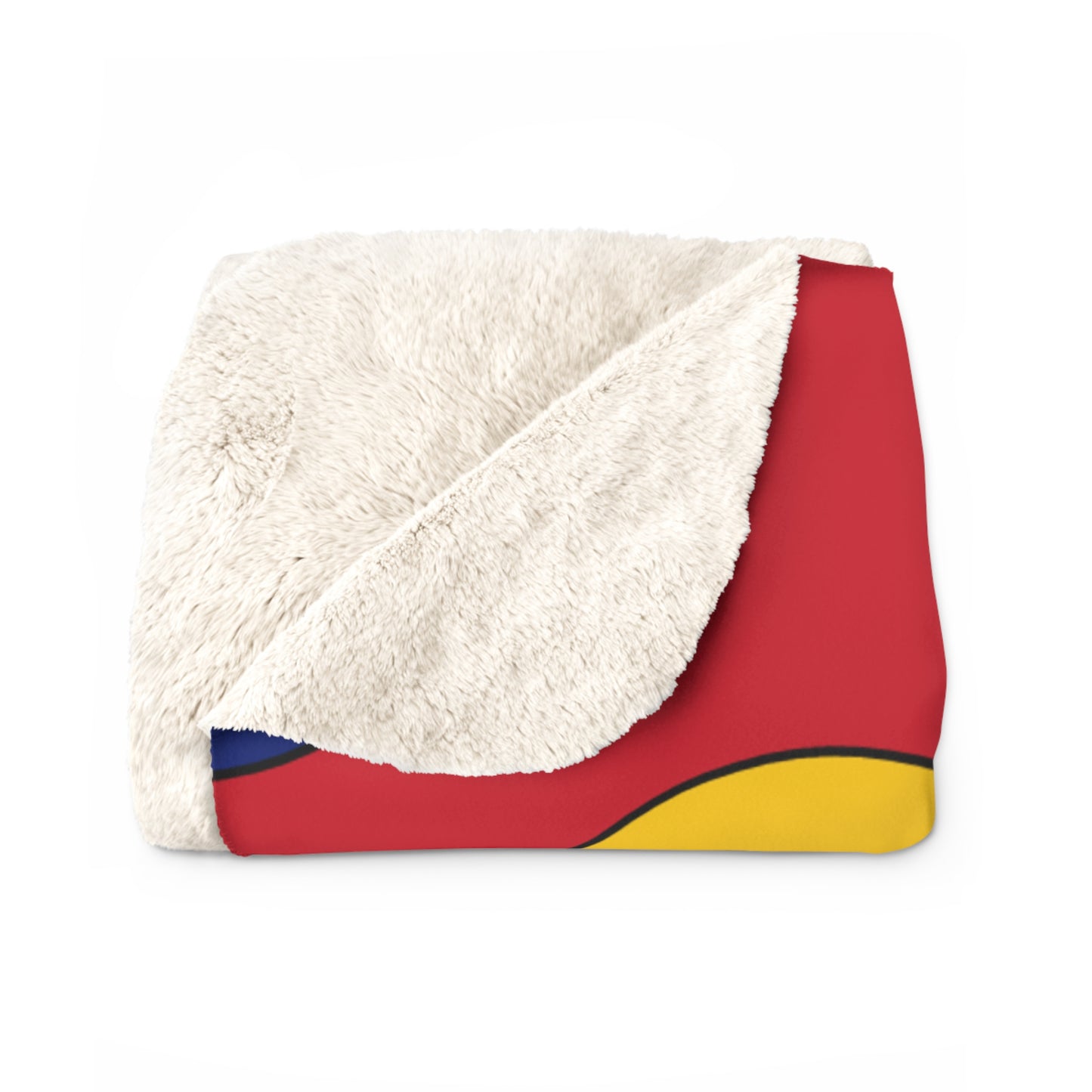 Venezuela Retro Polka Dots Blanket Throw