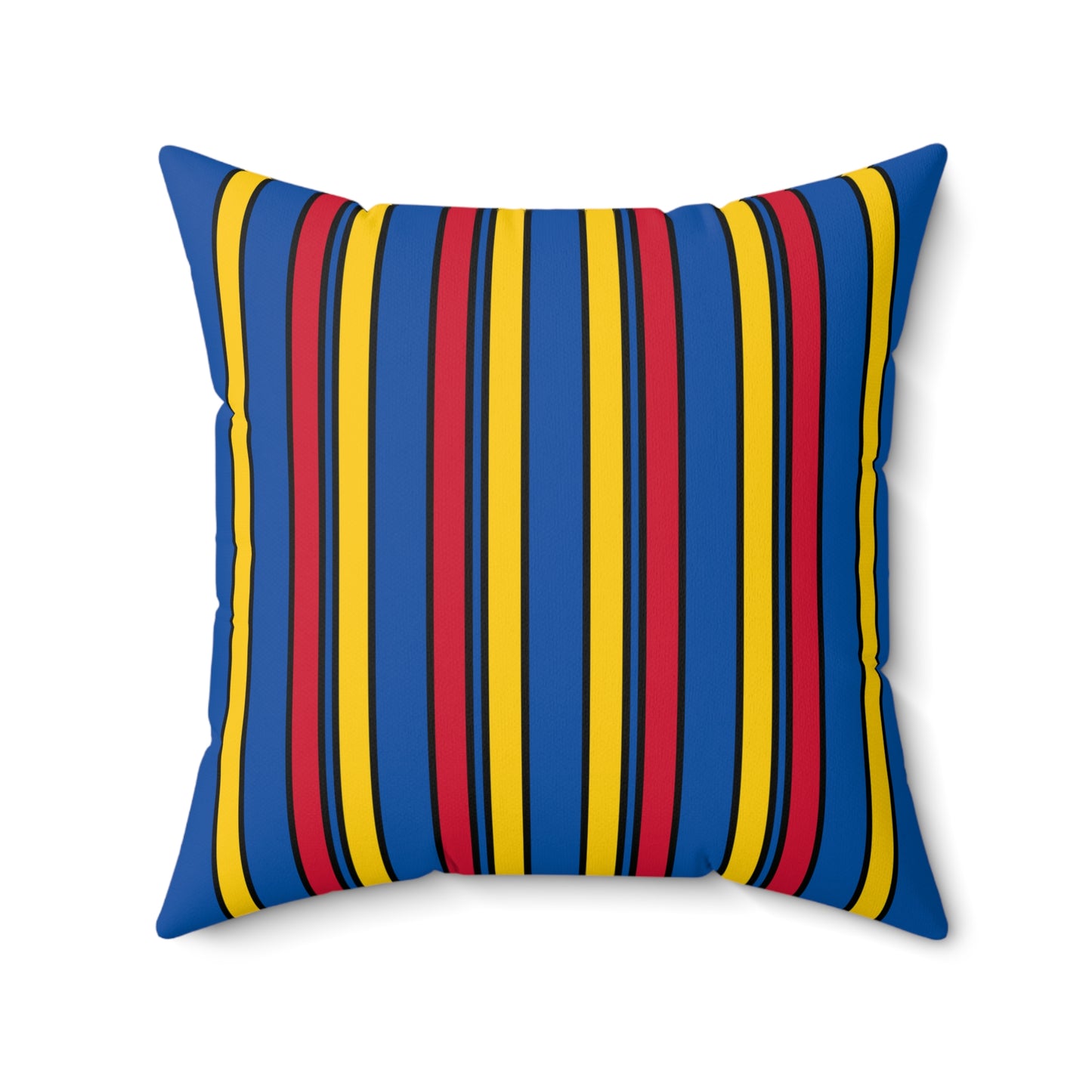 Aland Islands Retro Stripes Cushion Pillow