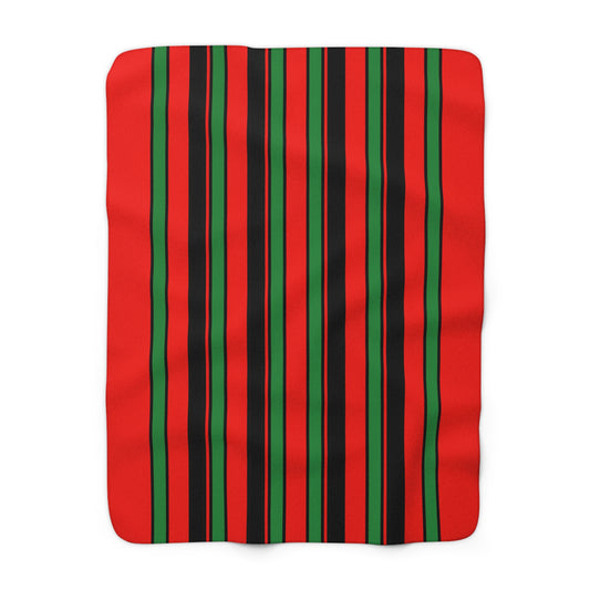 Malawi Retro Stripes Blanket Throw