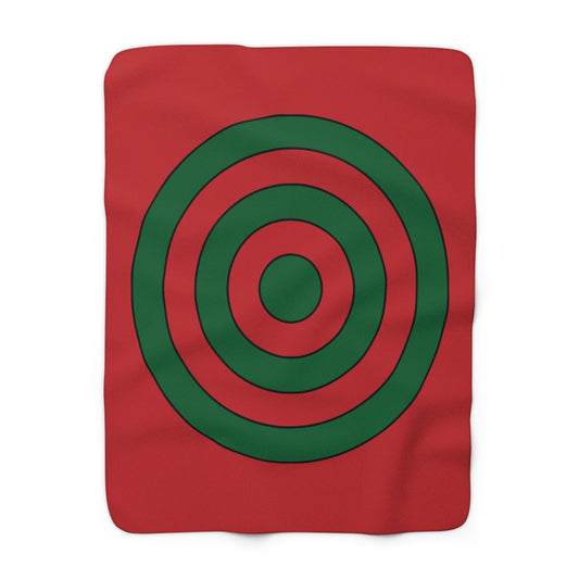 Morocco Retro Target Blanket Throw