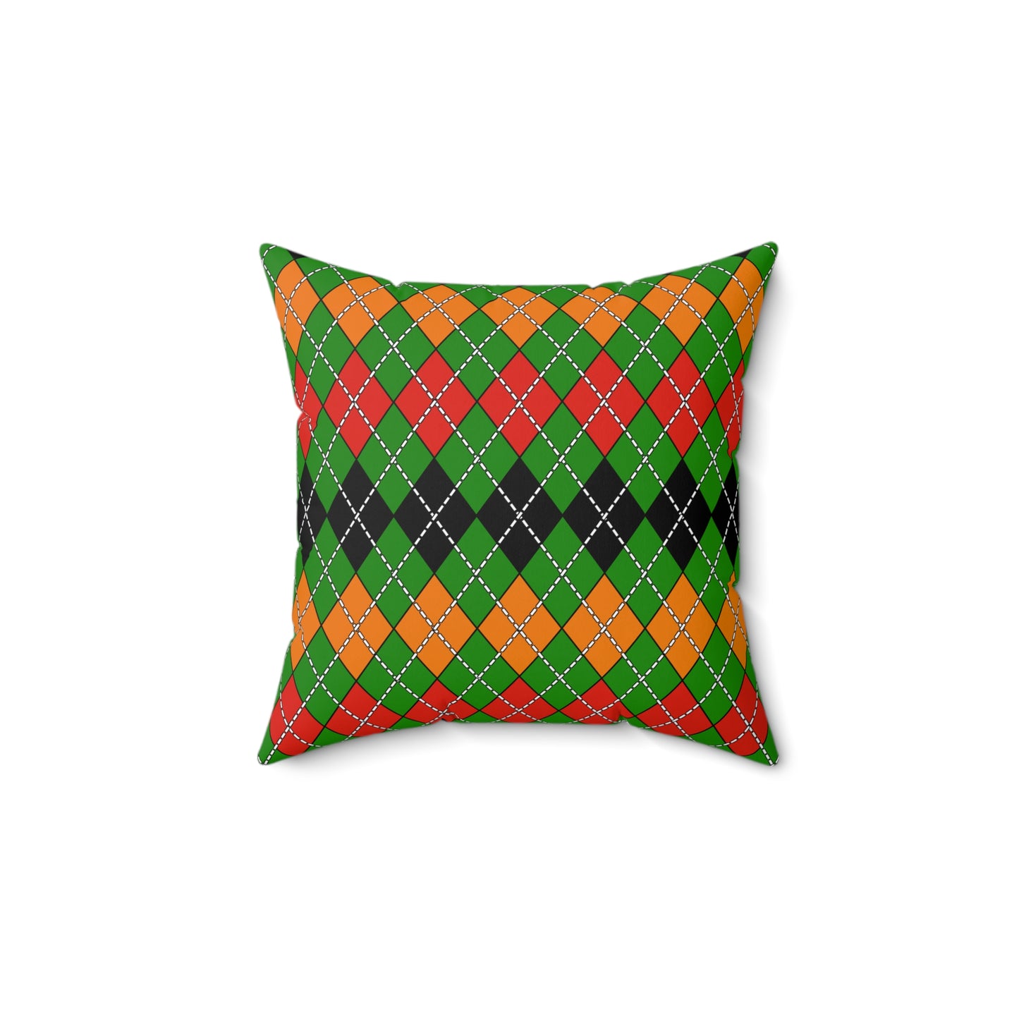 Zambia Retro Argyle Cushion Pillow