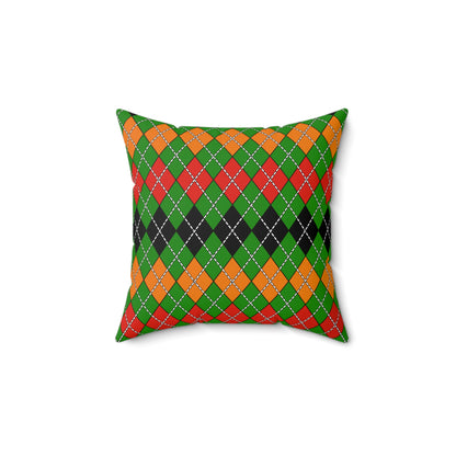 Zambia Retro Argyle Cushion Pillow