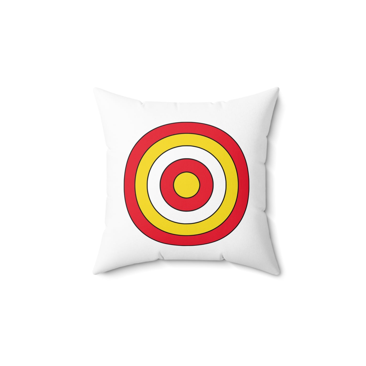 Guernsey Retro Target Cushion Pillow