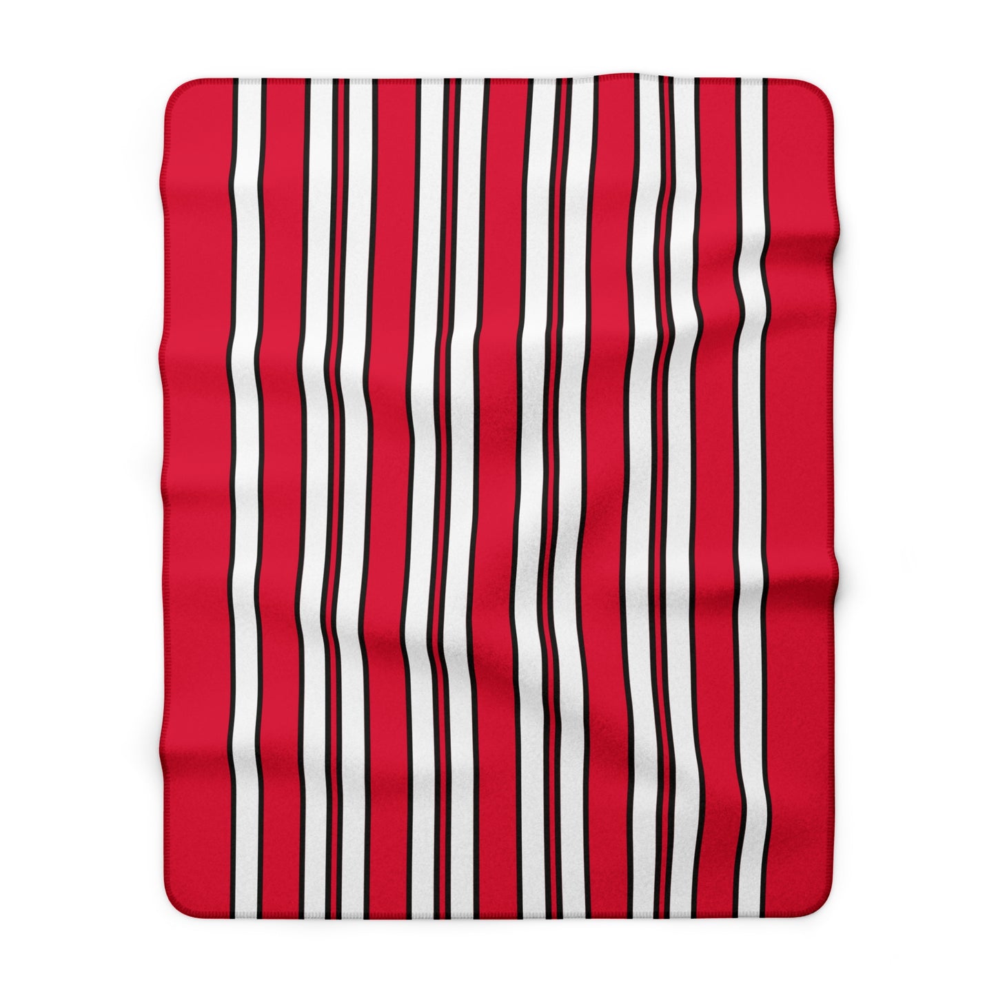 Poland Retro Stripes Blanket Throw