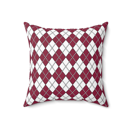 Qatar Retro Argyle Cushion Pillow