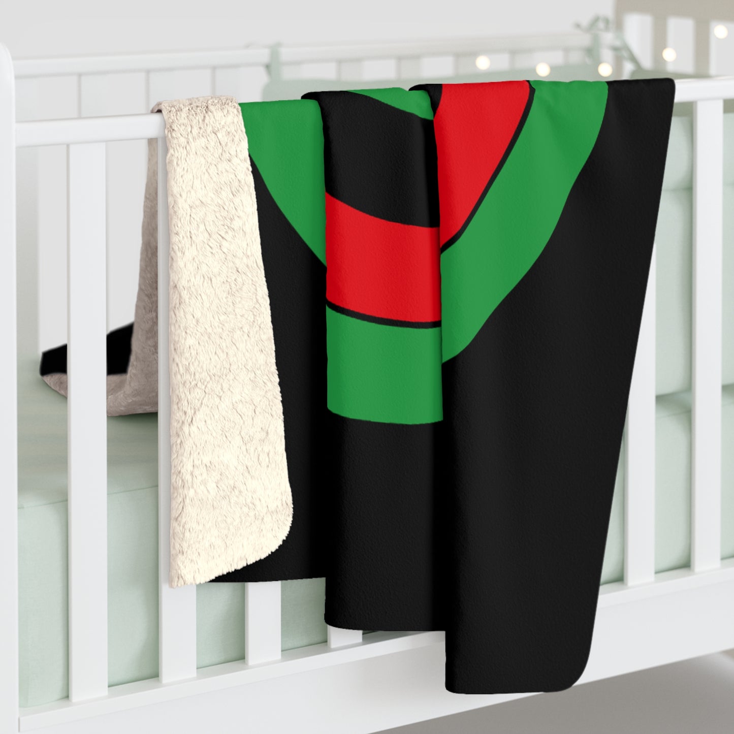 Libya Retro Target Blanket Throw