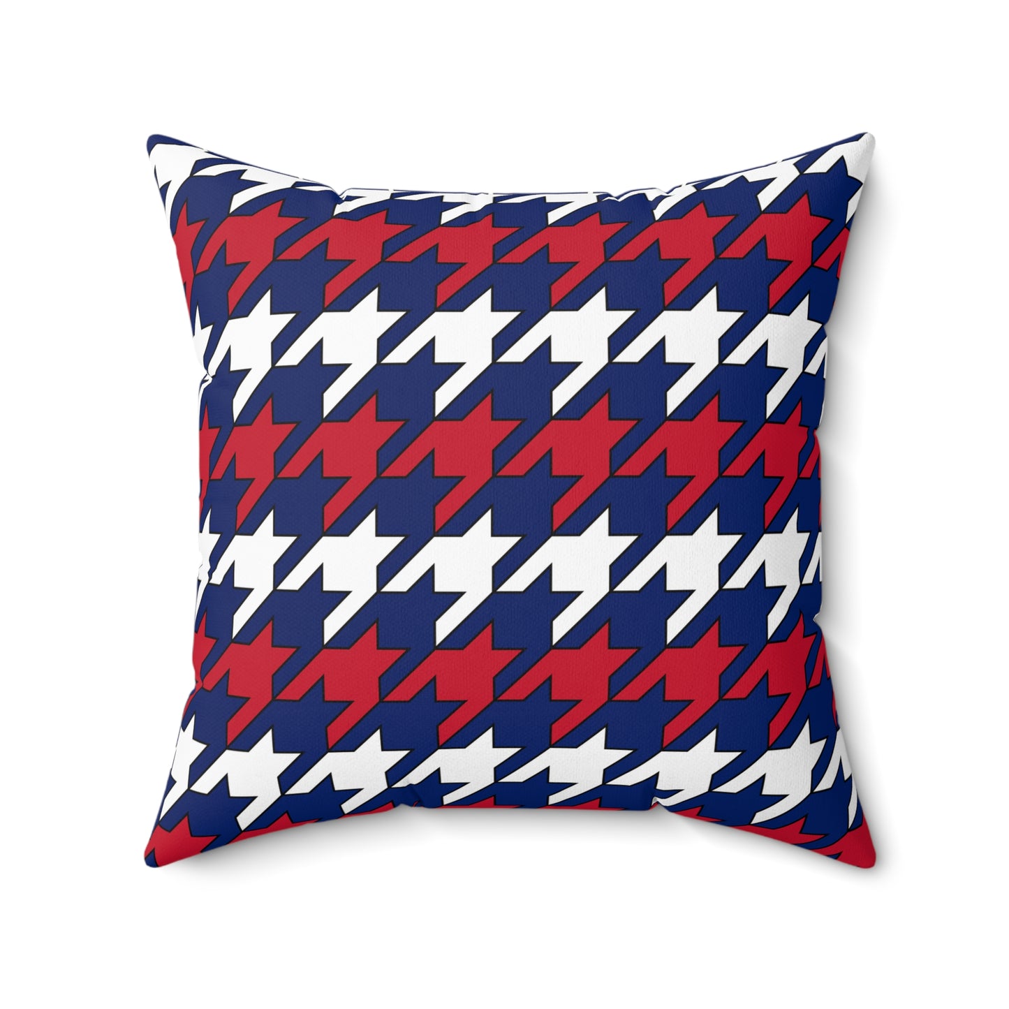 Ascension Island Retro Houndstooth Cushion Pillow