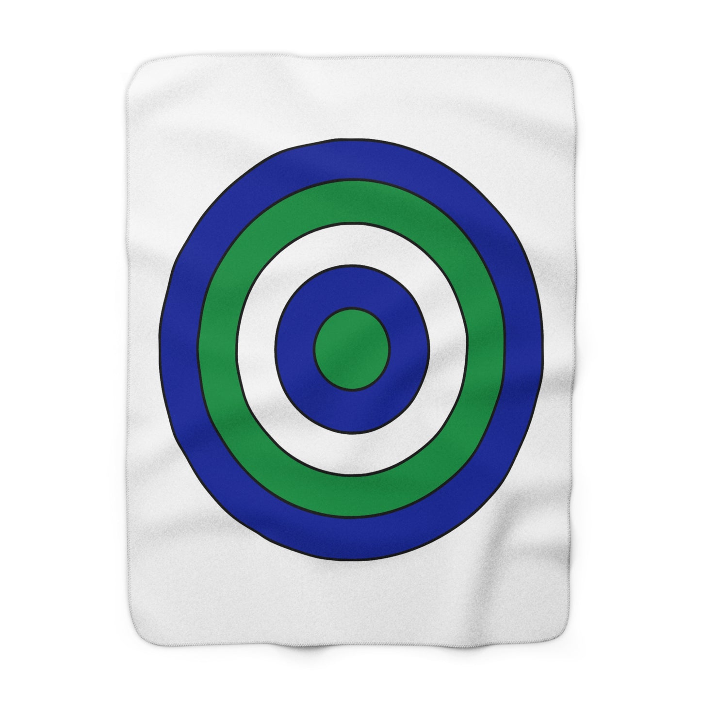 Lesotho Retro Target Blanket Throw