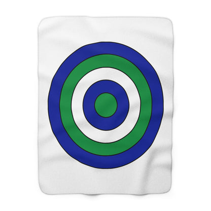 Lesotho Retro Target Blanket Throw