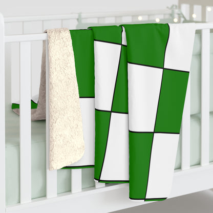 Norfolk Island Retro Check Blanket Throw