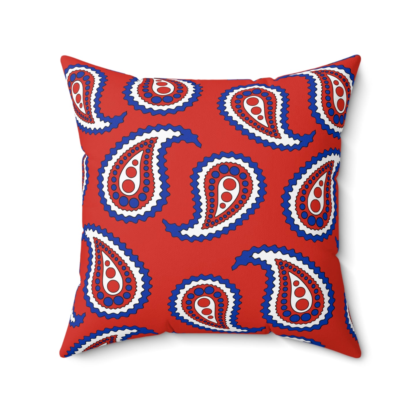 Paraguay Retro Paisley Cushion Pillow