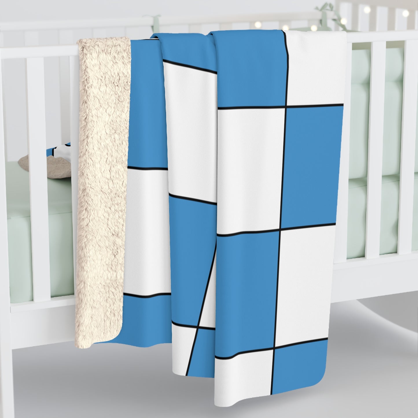 Guatemala Retro Check Blanket Throw