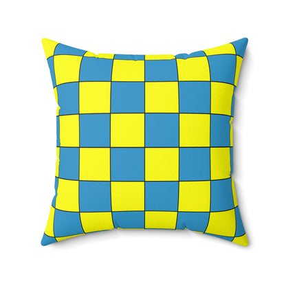 Aruba Retro Check Cushion Pillow