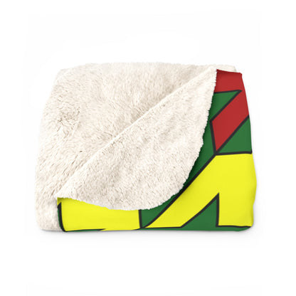 Senegal Retro Houndstooth Blanket Throw