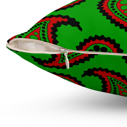 Afghanistan Retro Paisley Cushion Pillow
