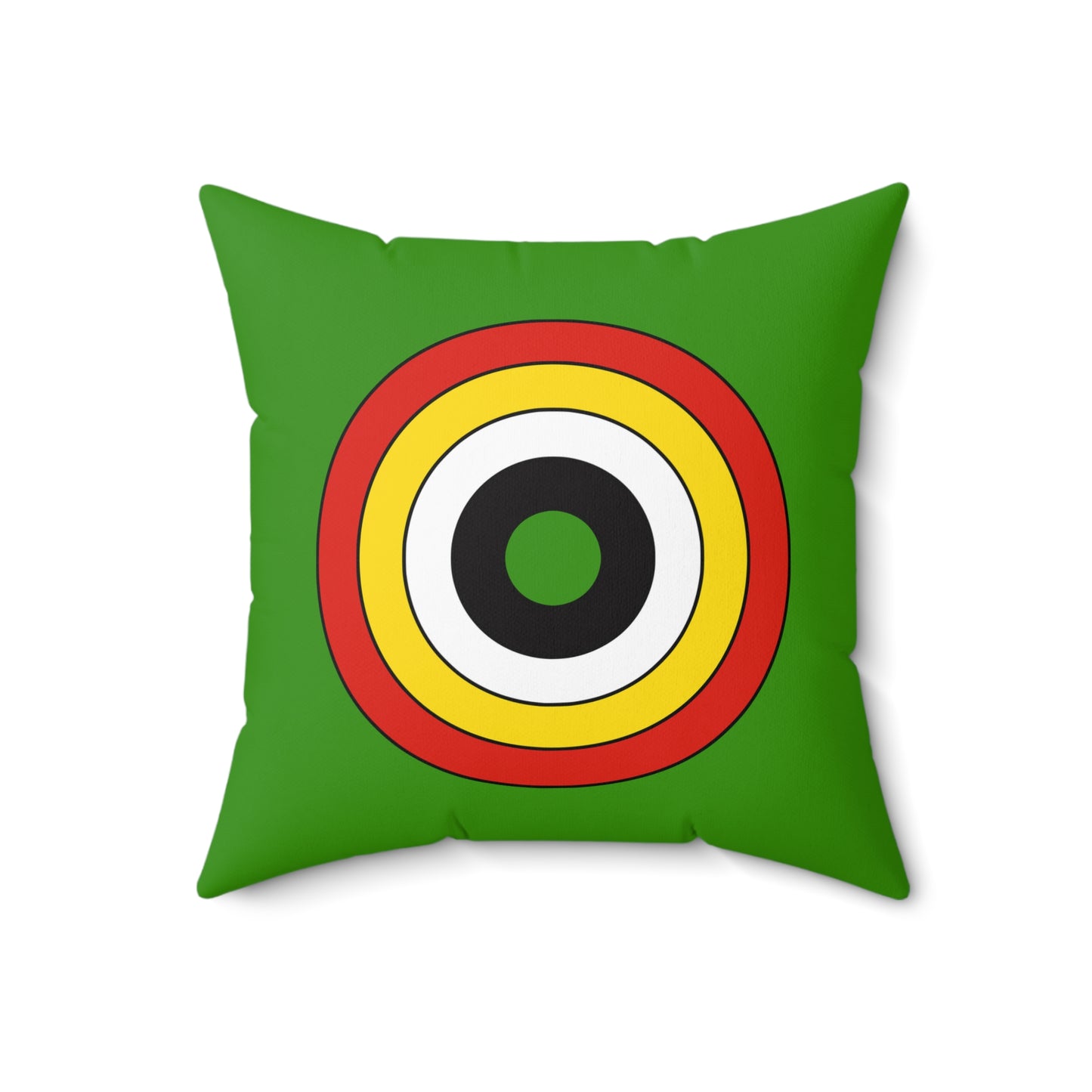Guyana Retro Target Cushion Pillow