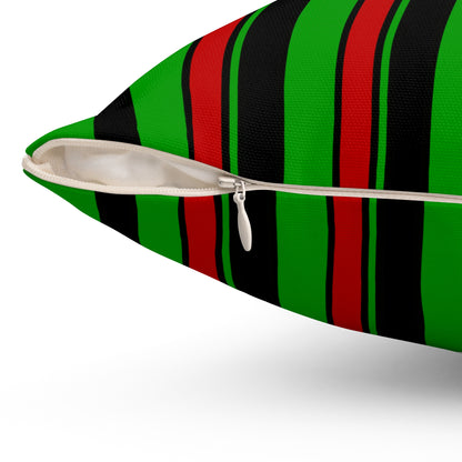 Afghanistan Retro Stripes Cushion Pillow
