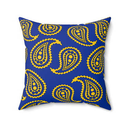 European Union Retro Paisley Cushion Pillow