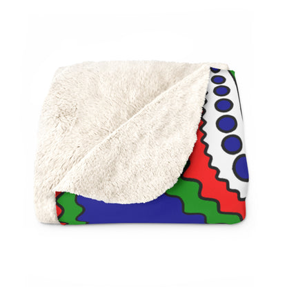 Gambia Retro Paisley Blanket Throw