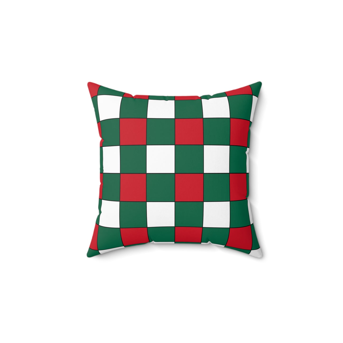 Mexico Retro Check Cushion Pillow