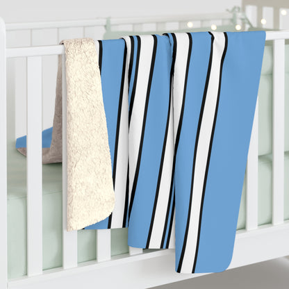 Argentina Retro Stripes Blanket Throw