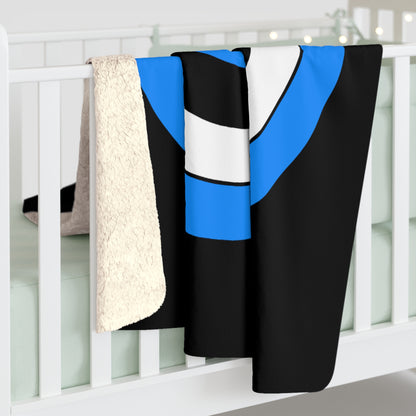 Estonia Retro Target Blanket Throw