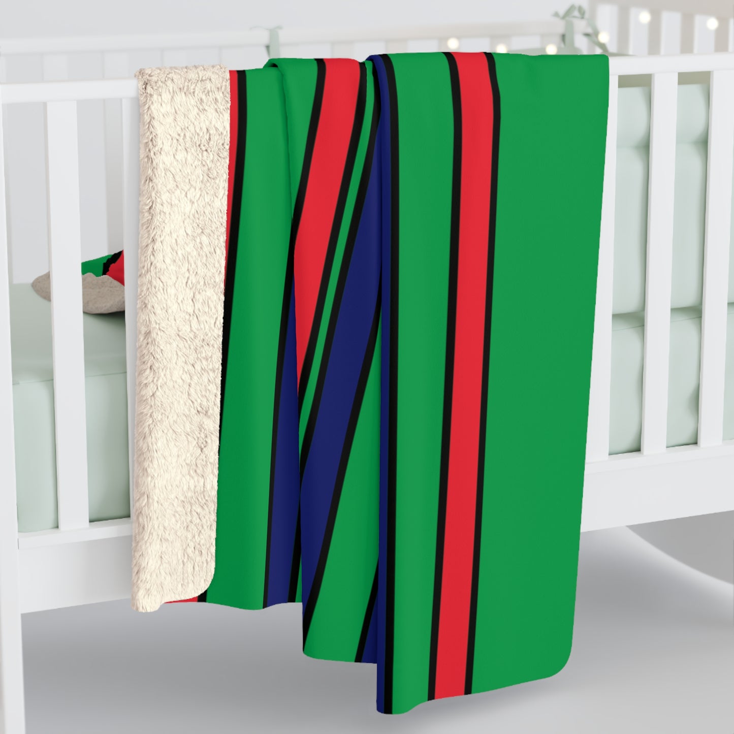Mauritius Retro Stripes Blanket Throw