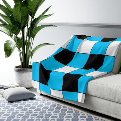 Botswana Retro Check Blanket Throw