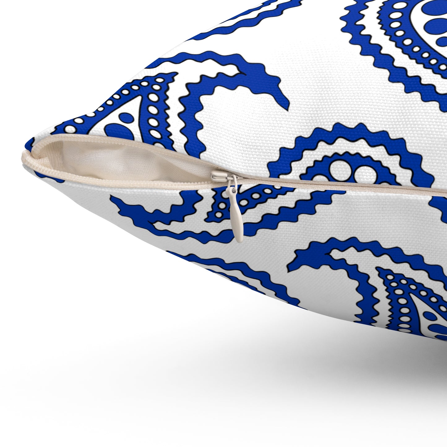 Uruguay Retro Paisley Cushion Pillow
