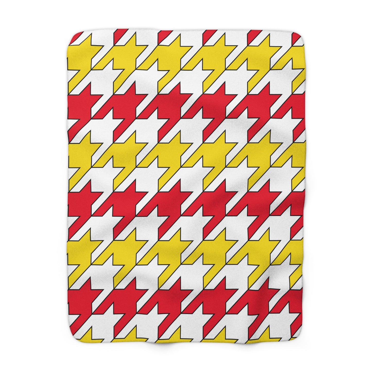 Guernsey Retro Houndstooth Blanket Throw