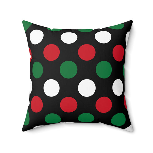Syria Retro Polka Dots Cushion Pillow