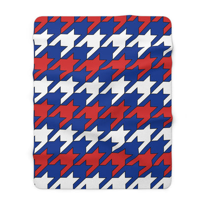 Iceland Retro Houndstooth Blanket Throw