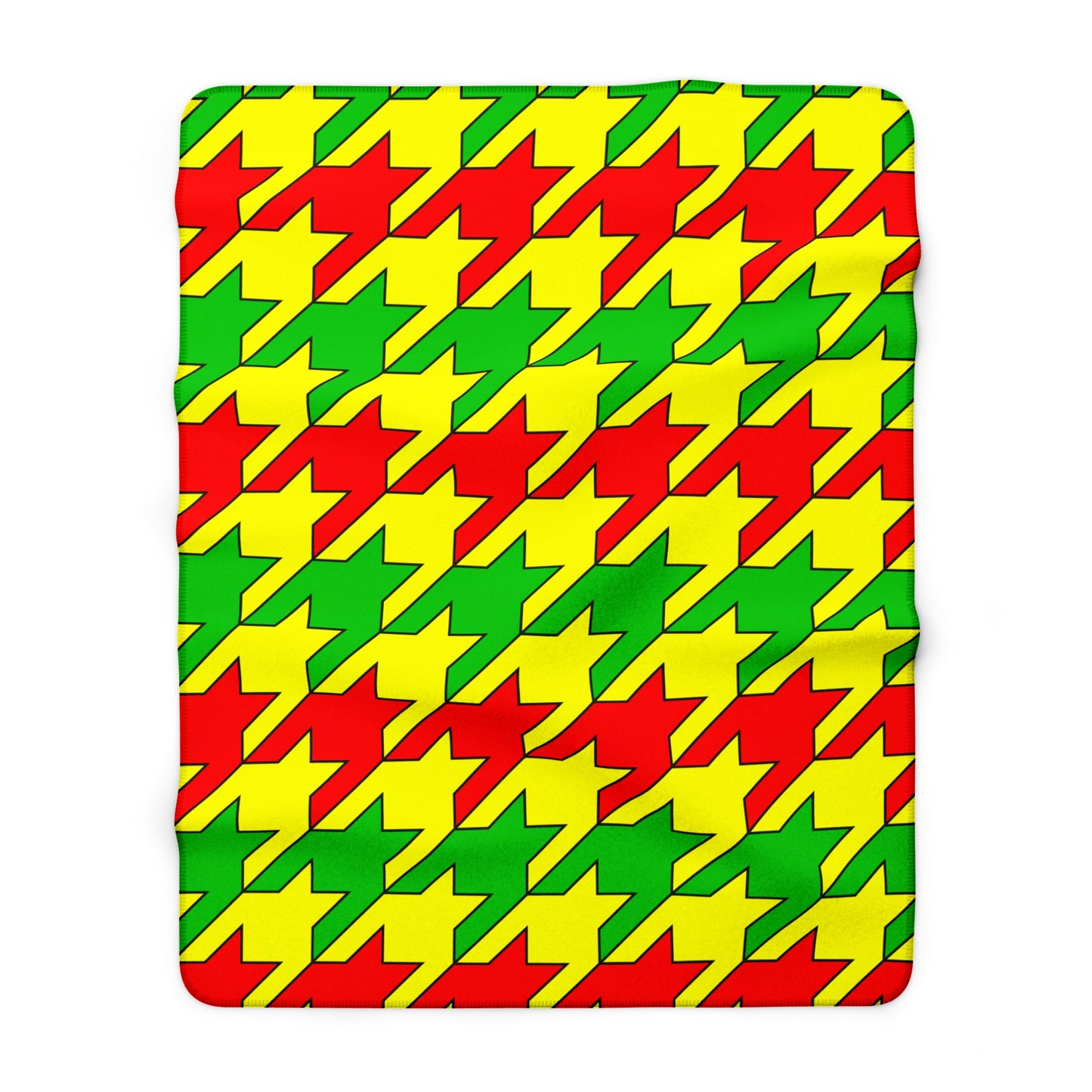 Congo Retro Houndstooth Blanket Throw