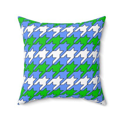 Djibouti Retro Houndstooth Cushion Pillow
