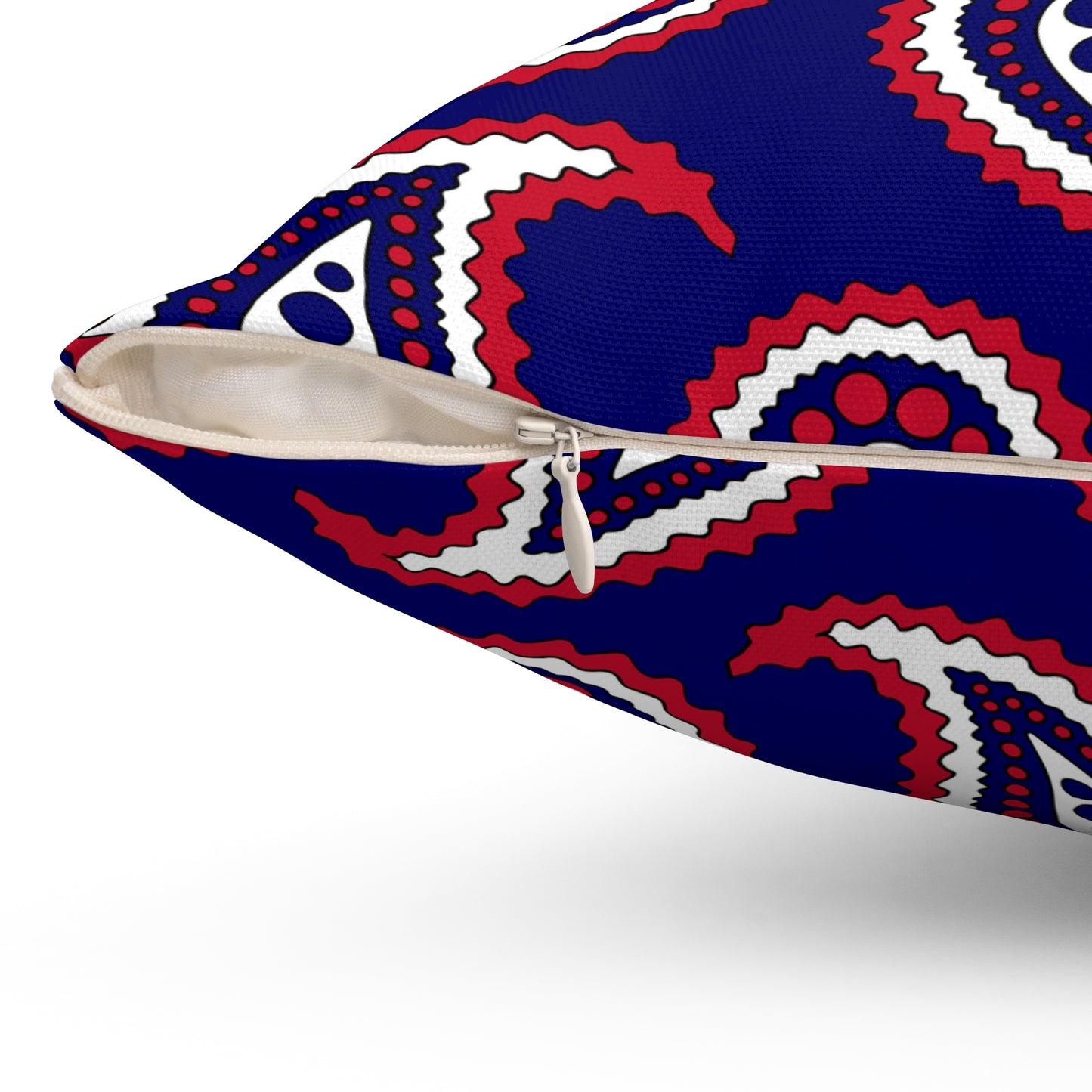 South Georgia And The South Sandwich Islands Retro Paisley Cushion Pillow