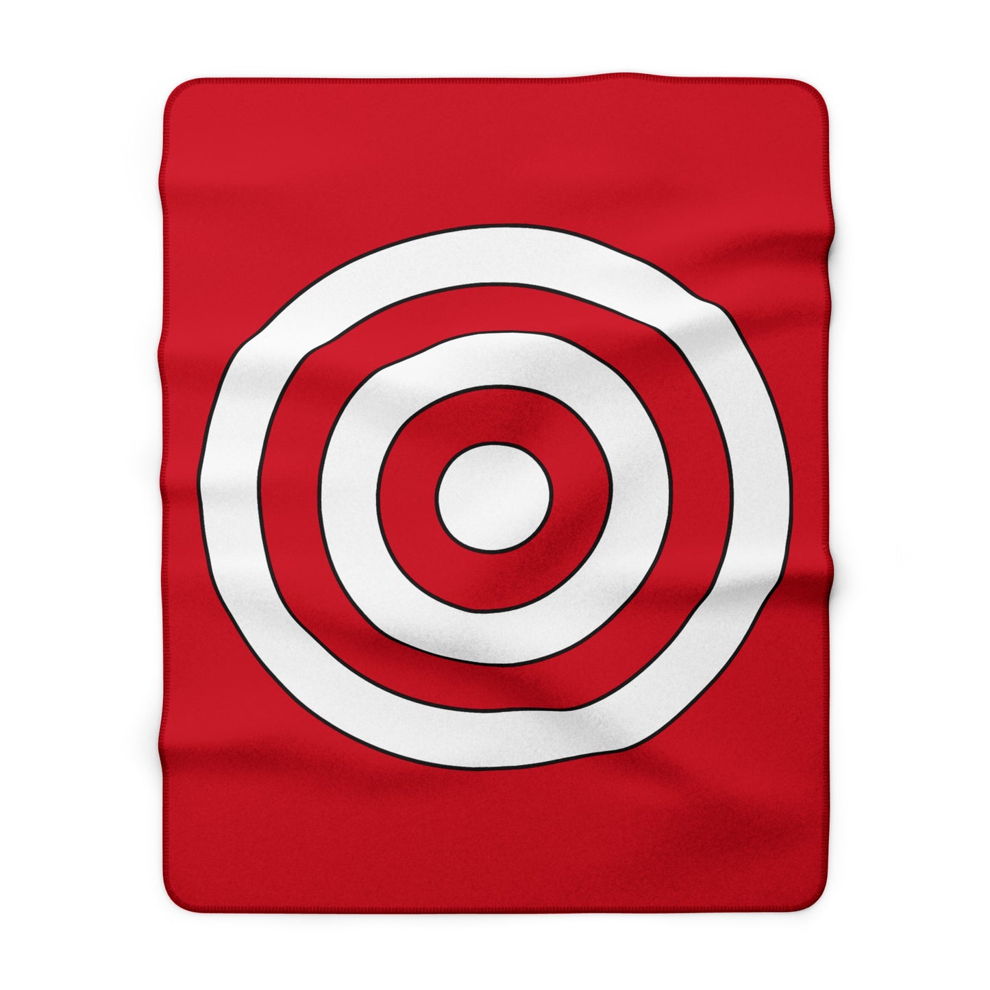 Bahrain Retro Target Blanket Throw