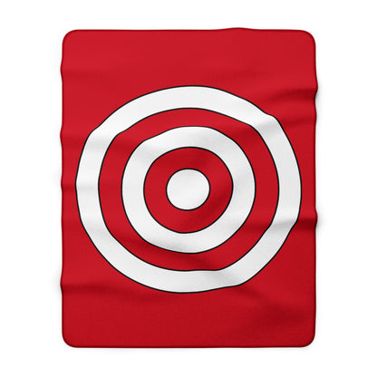Bahrain Retro Target Blanket Throw