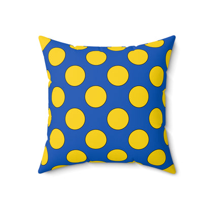 Ukraine Retro Polka Dots Cushion Pillow