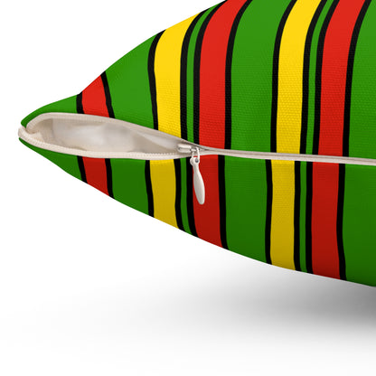 Benin Retro Stripes Cushion Pillow