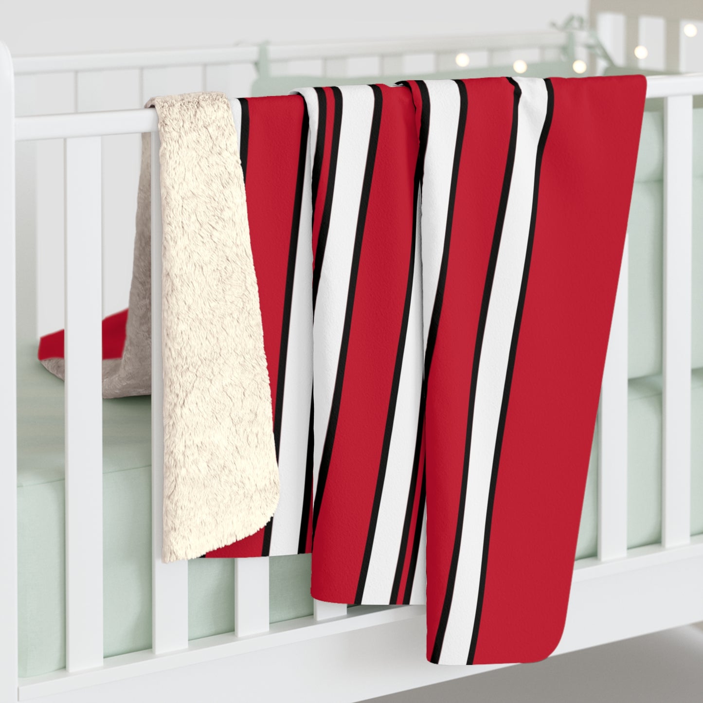 Austria Retro Stripes Blanket Throw