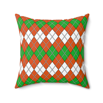 Niger Retro Argyle Cushion Pillow